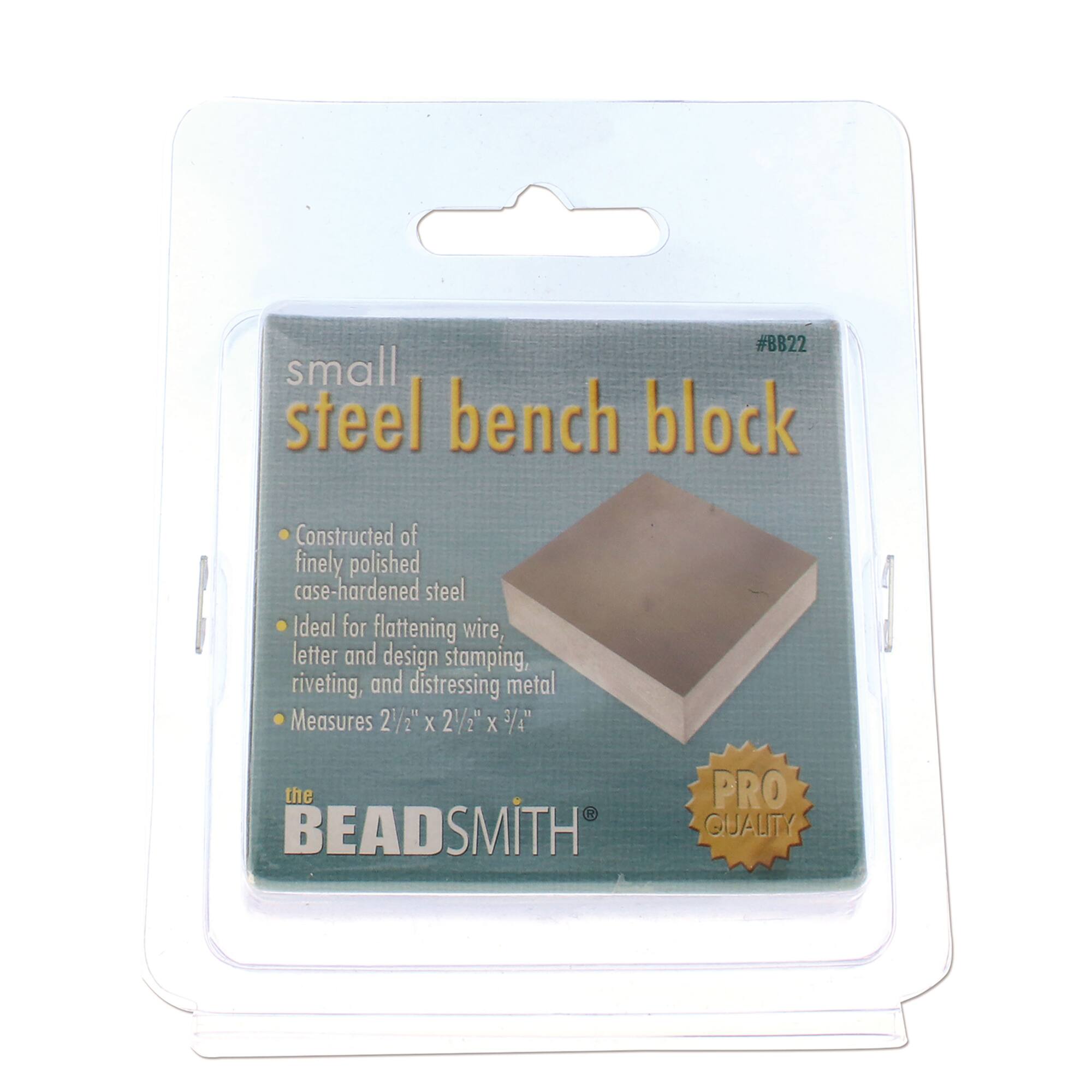 The Beadsmith® Bench Block, 2.5" x 2.5"
